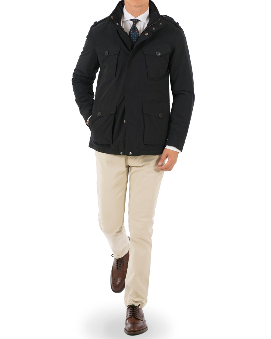 Heren | Jassen | GANT | The Field Tech Jacket Black