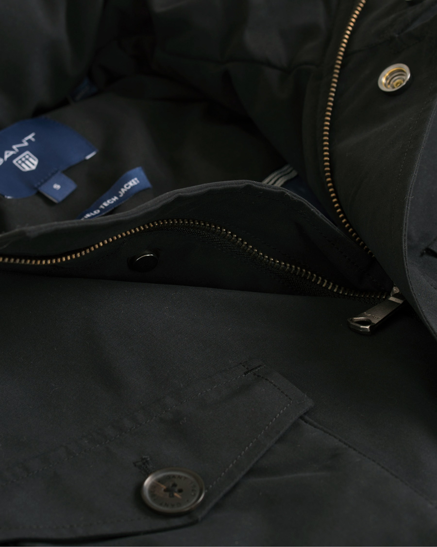 Heren | Jassen | GANT | The Field Tech Jacket Black