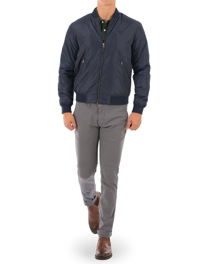 Heren | Jassen | GANT | The Winter Pilot Jacket Navy