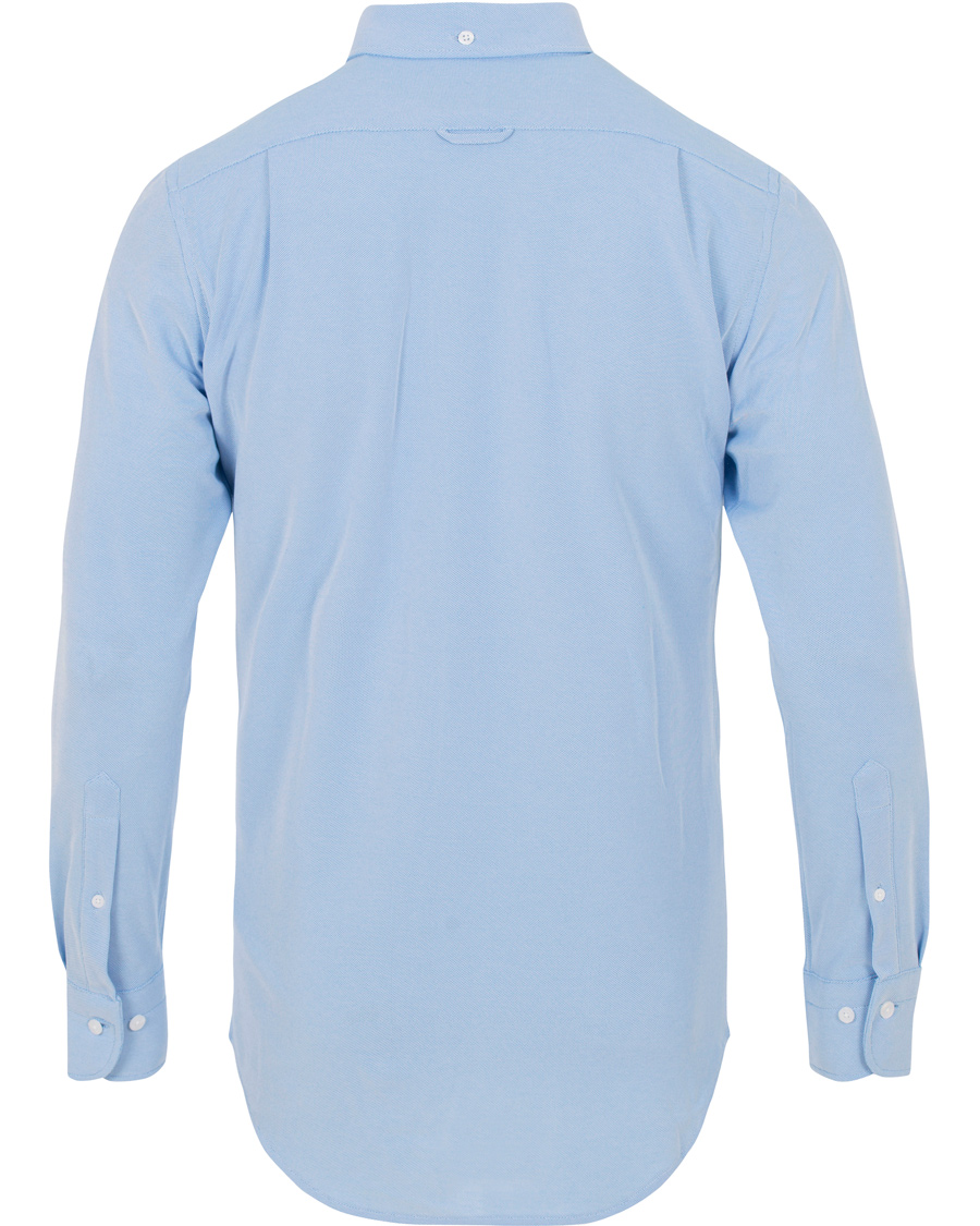 Heren | Overhemden | GANT | Slim Fit Tech Prep Pique Shirt Pallas Blue