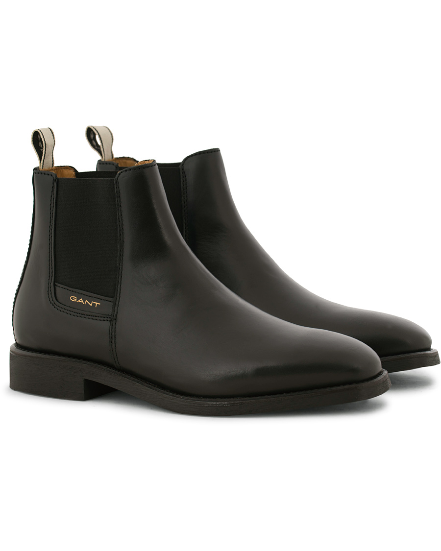 Homme | GANT James Chelsea Boot Black Calf | GANT | James Chelsea Boot Black Calf