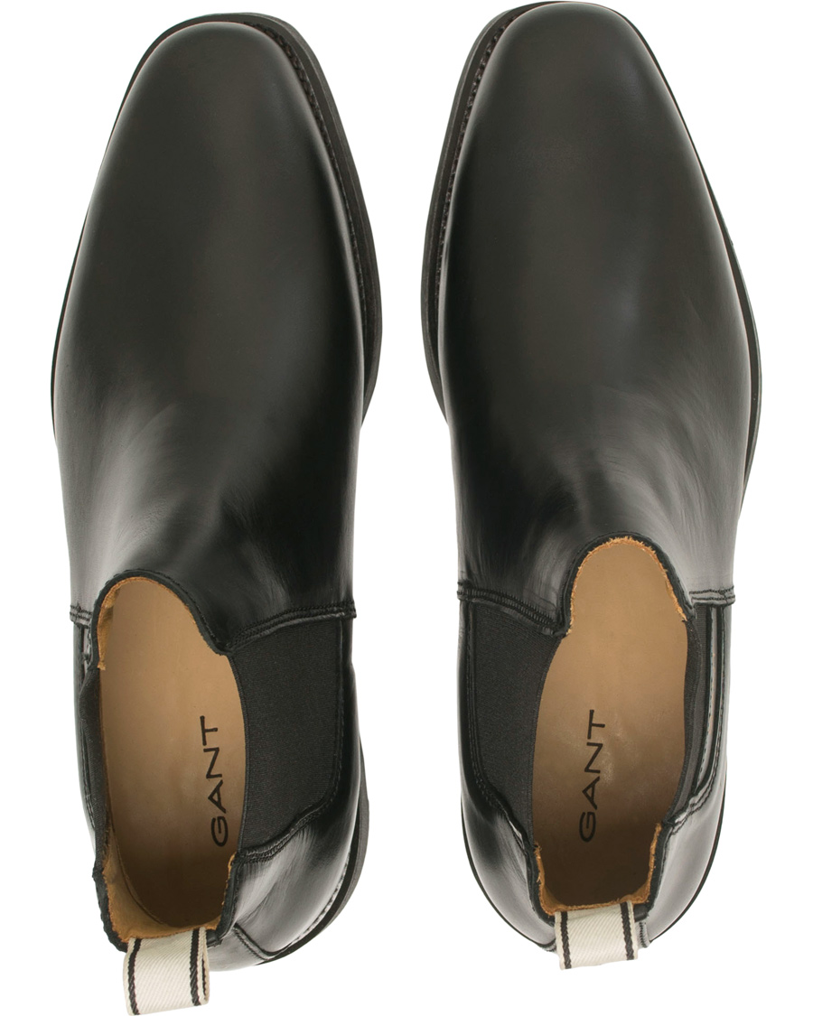 Homme | GANT James Chelsea Boot Black Calf | GANT | James Chelsea Boot Black Calf