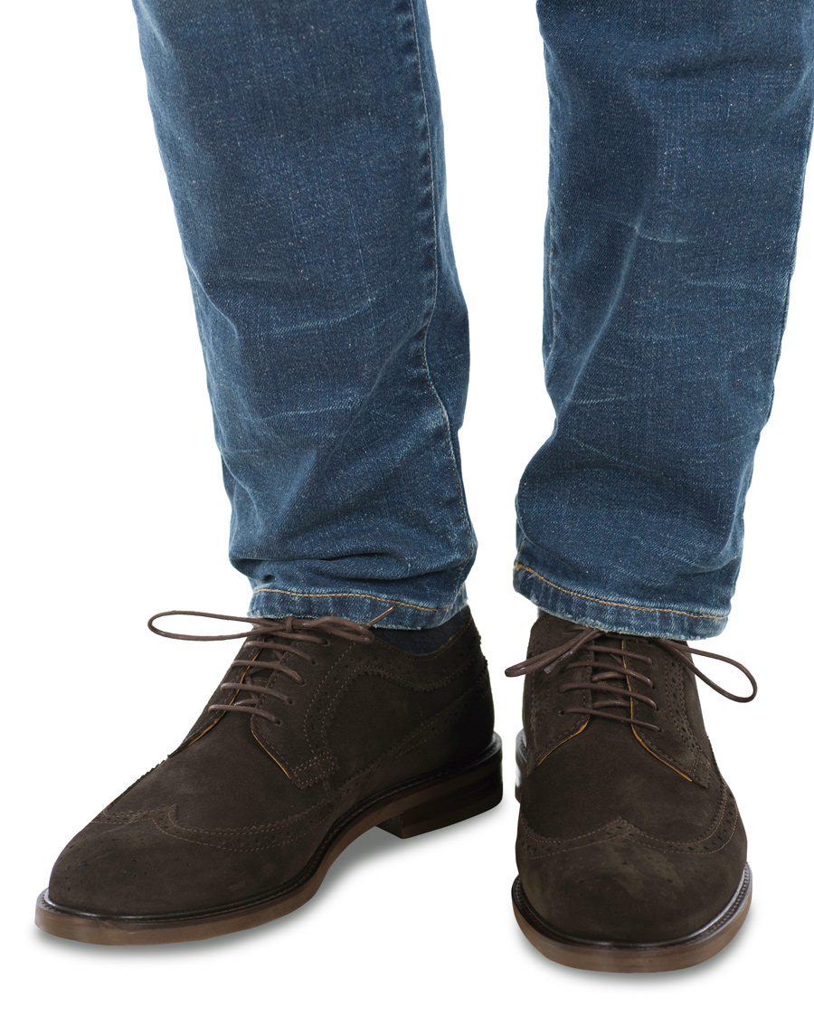 Homme | GANT Ricardo Brouge Dark Brown Suede | GANT | Ricardo Brouge Dark Brown Suede