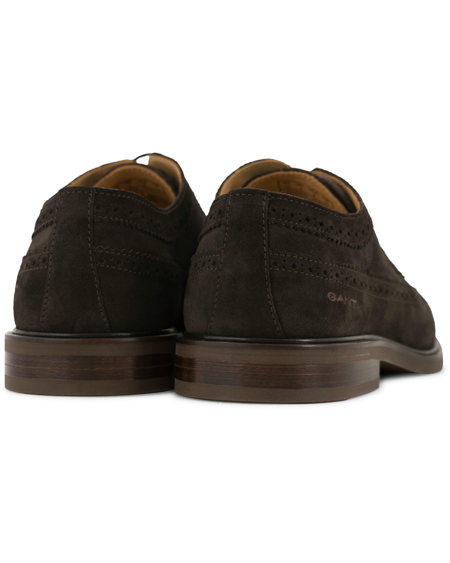 Homme | GANT Ricardo Brouge Dark Brown Suede | GANT | Ricardo Brouge Dark Brown Suede