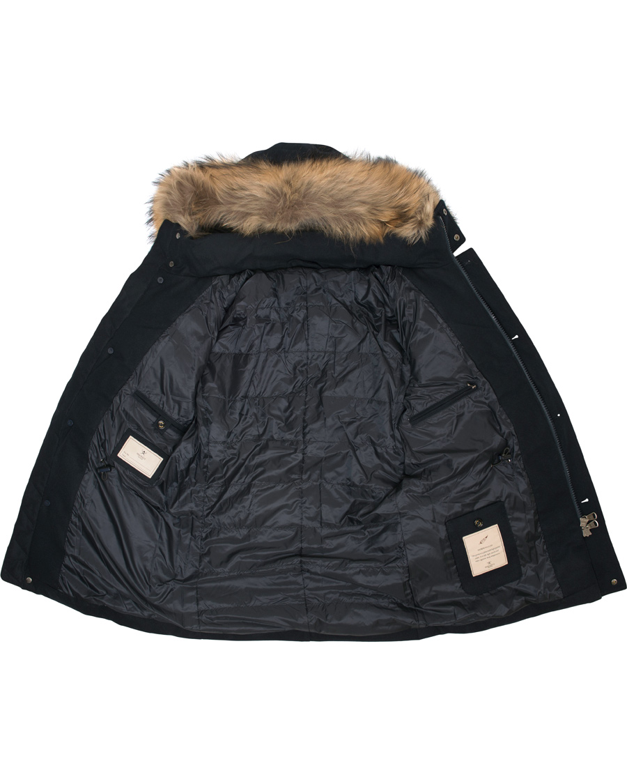 Homme | Manteaux Et Vestes | Hackett | Mayfair Wool Down Parka Navy