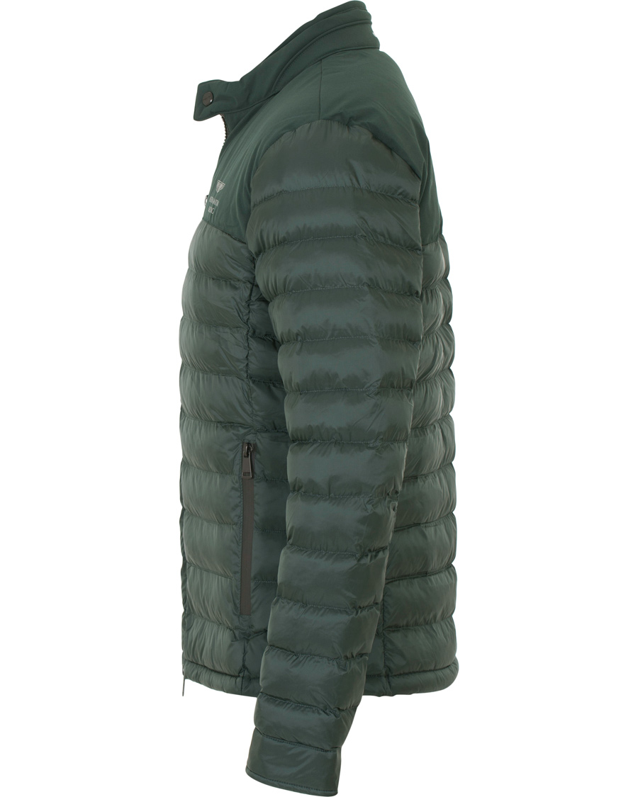 Heren | Jassen | Hackett | Aston Martin Tech Moto Down Jacket Racing Green