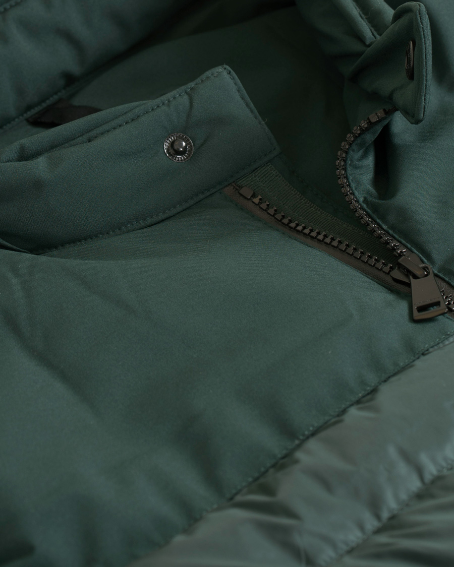 Heren | Jassen | Hackett | Aston Martin Tech Moto Down Jacket Racing Green
