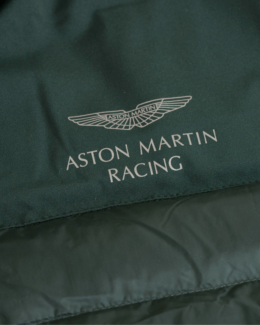Heren | Jassen | Hackett | Aston Martin Tech Moto Down Jacket Racing Green