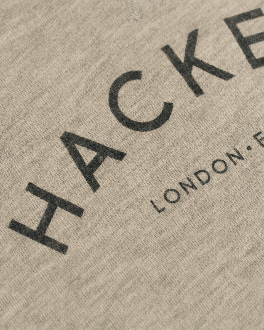 Homme | Pulls Et Tricots | Hackett | Mr Classic Logo Crew Neck Sweater Grey