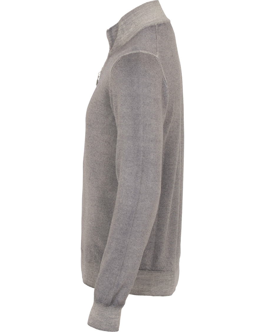 Heren | Truien | Gran Sasso | Merino Vintage Full Zip Light Grey