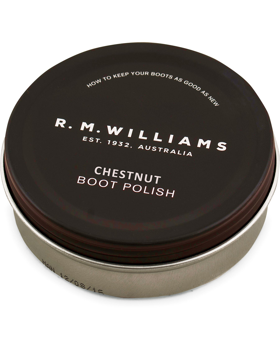Homme | R.M.Williams Boot Stockman Polish Chestnut 70ML | R.M.Williams | Boot Stockman Polish Chestnut 70ML