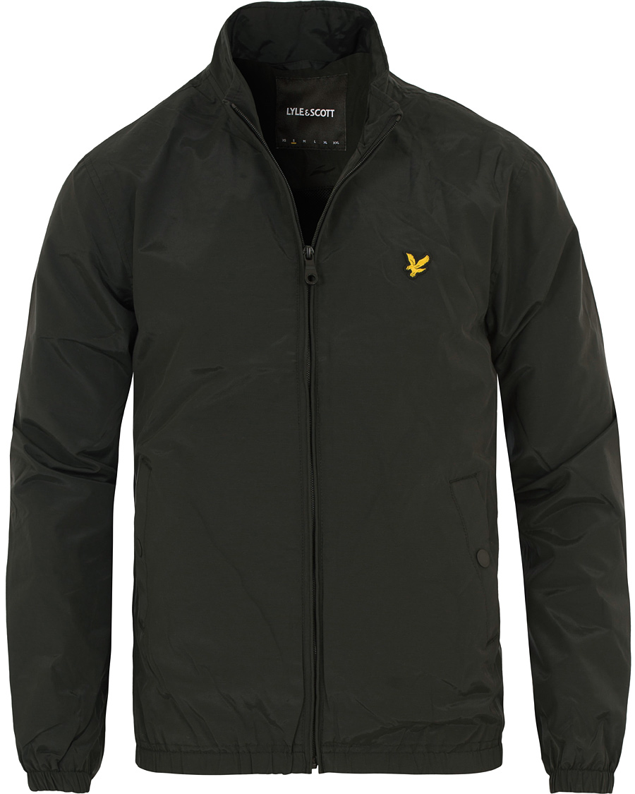 Heren | Jassen | Lyle & Scott | Thunnel Neck Zip Trough Jacket True Black