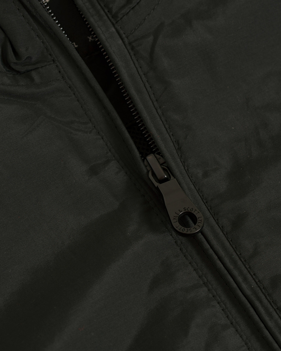 Heren | Jassen | Lyle & Scott | Thunnel Neck Zip Trough Jacket True Black