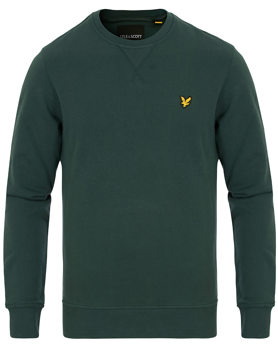 Homme | Pulls Et Tricots | Lyle & Scott | Crew Neck Sweatshirt Forrest Green