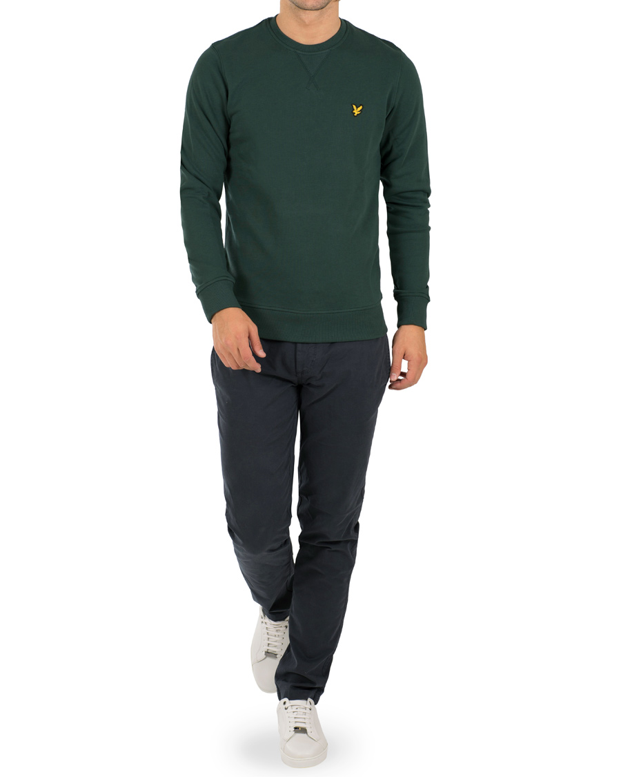 Homme | Pulls Et Tricots | Lyle & Scott | Crew Neck Sweatshirt Forrest Green