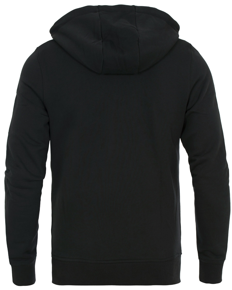 Heren | Truien | Lyle & Scott | Half Zip Hoodie True Black