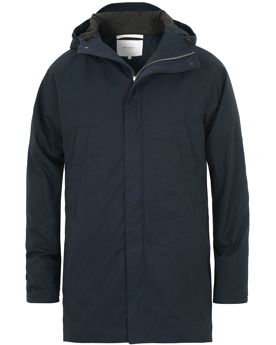 Homme | Manteaux Et Vestes | Norse Projects | Lindisfarni Cambric Jacket Dark Navy