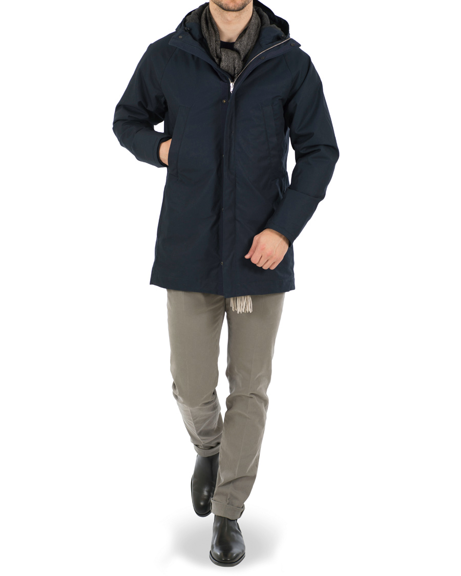 Homme | Manteaux Et Vestes | Norse Projects | Lindisfarni Cambric Jacket Dark Navy