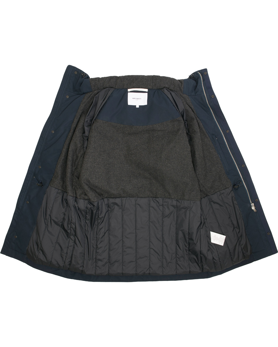 Homme | Manteaux Et Vestes | Norse Projects | Lindisfarni Cambric Jacket Dark Navy