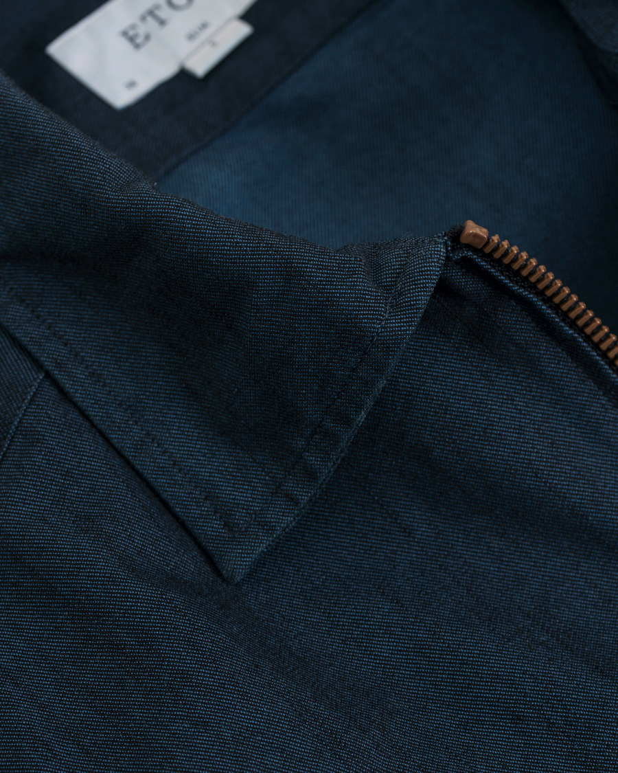 Homme | Manteaux Et Vestes | Eton | Slim Fit Overshirt Indigo
