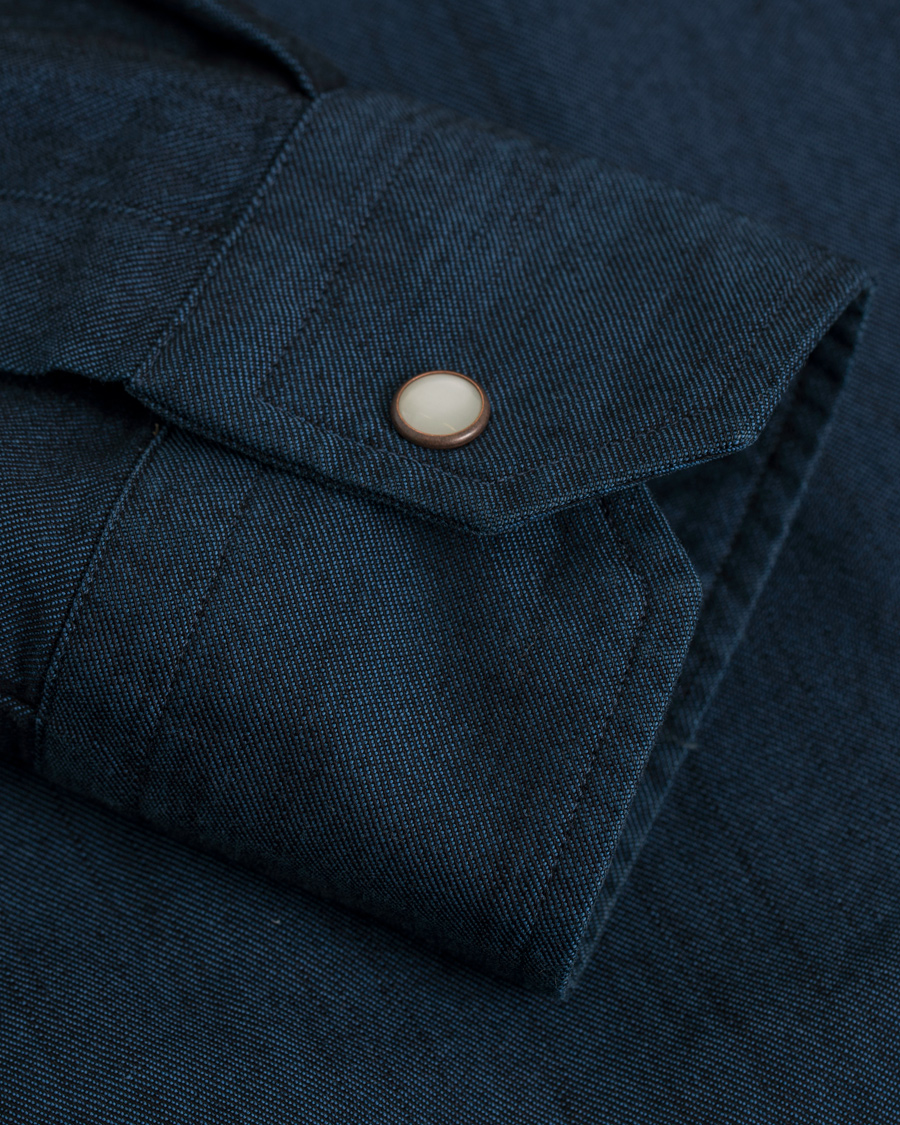 Homme | Manteaux Et Vestes | Eton | Slim Fit Overshirt Indigo