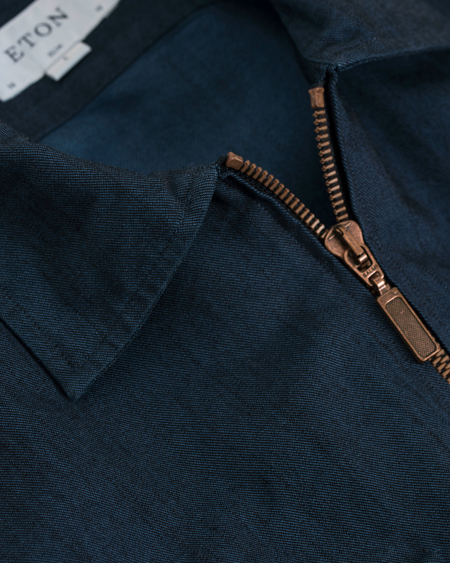 Homme | Manteaux Et Vestes | Eton | Slim Fit Overshirt Indigo