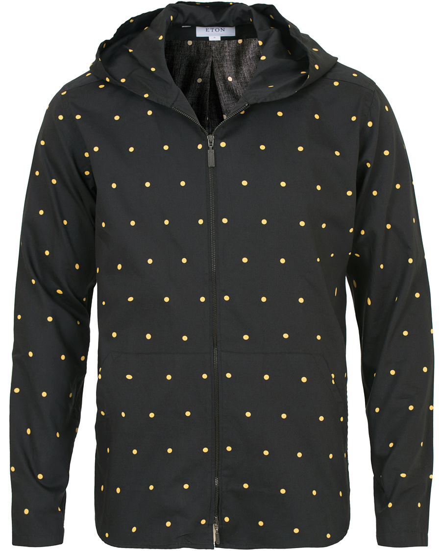 Homme | Chemises | Eton | The Hacienda Collection Slim Hooded Shirt Jacket Black