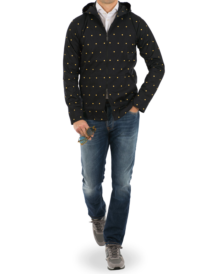 Homme | Chemises | Eton | The Hacienda Collection Slim Hooded Shirt Jacket Black