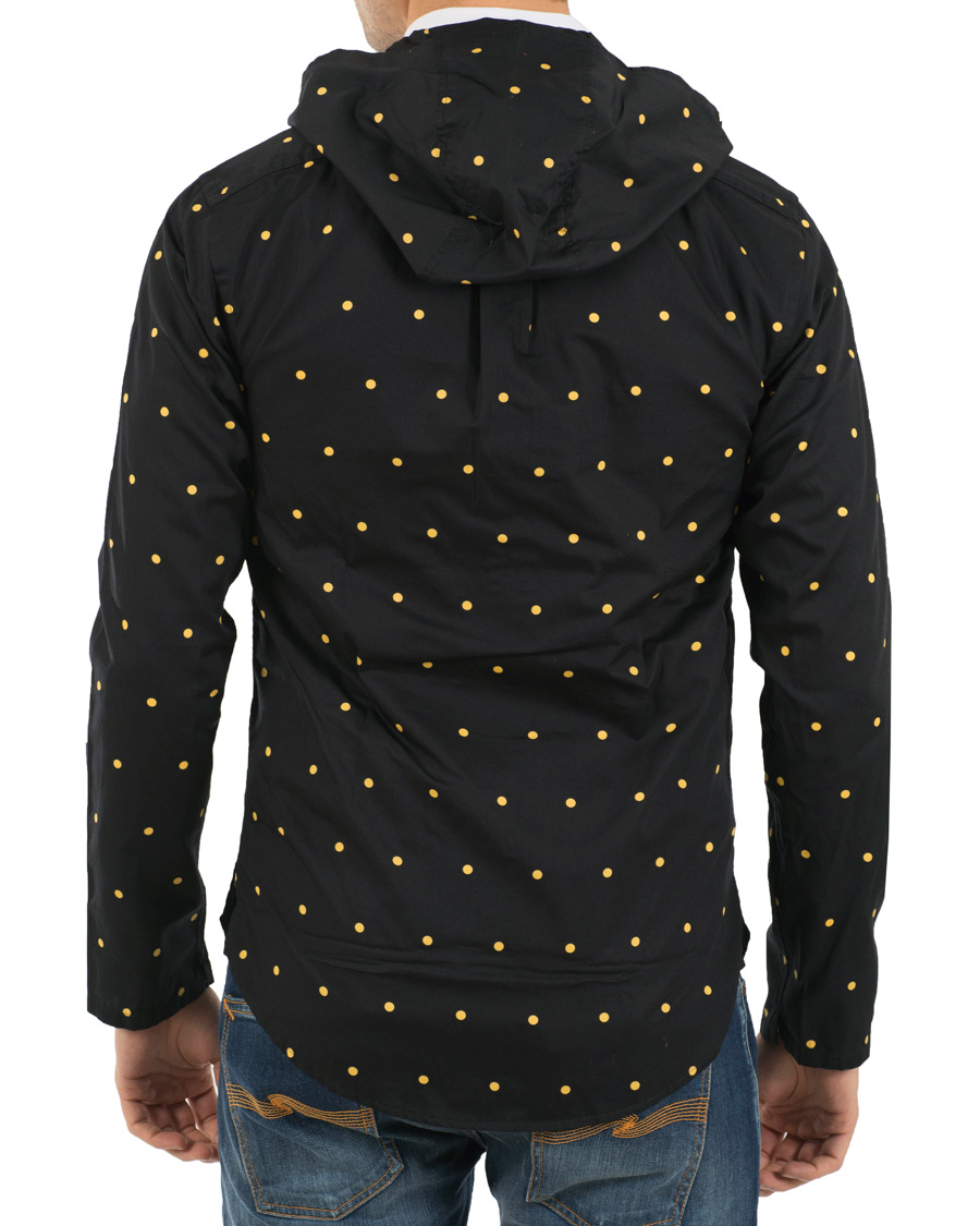 Homme | Chemises | Eton | The Hacienda Collection Slim Hooded Shirt Jacket Black