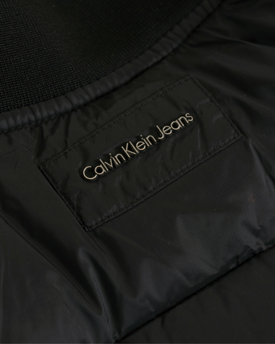 Homme | Manteaux Et Vestes | Calvin Klein Jeans | Calvin Klein Opron 5 Down Bomber Jacket Black