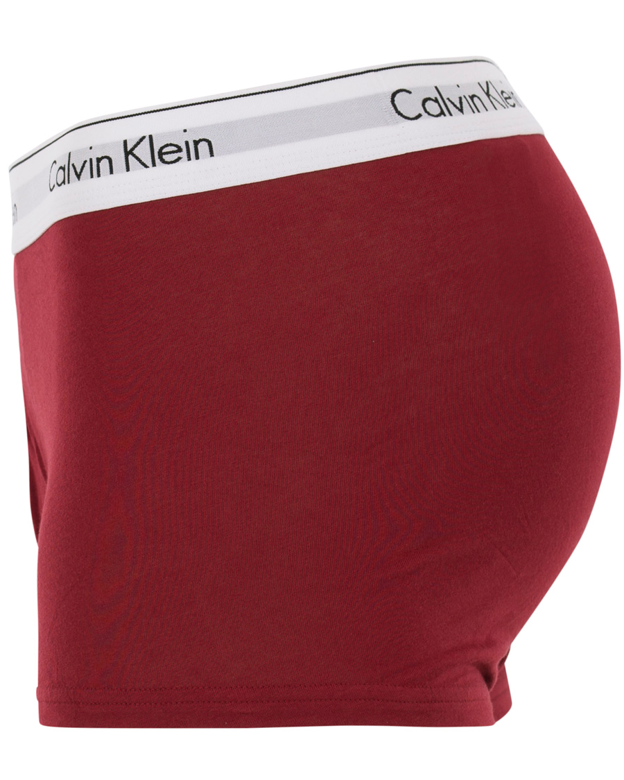 Homme | Sous-Vêtements Et Chaussettes | Calvin Klein | Jeans Modern Cotton 2-Pack Trunk Dylan Red/Black
