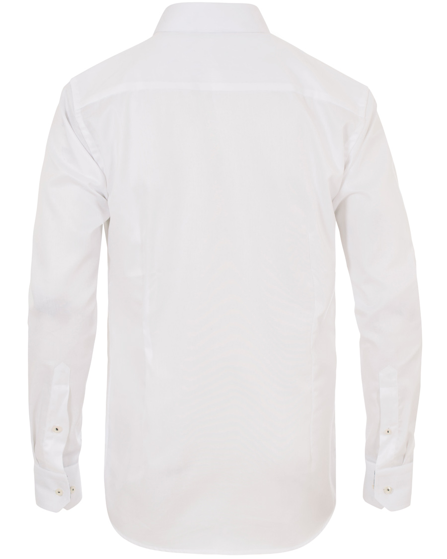 Heren | Overhemden | Eton | Super Sim Contrast Flower Shirt White
