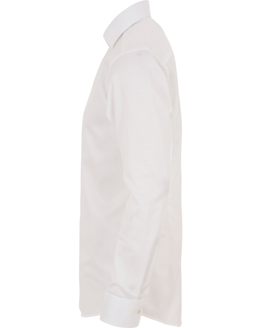 Heren | Overhemden | Eton | Super Sim Contrast Flower Shirt White