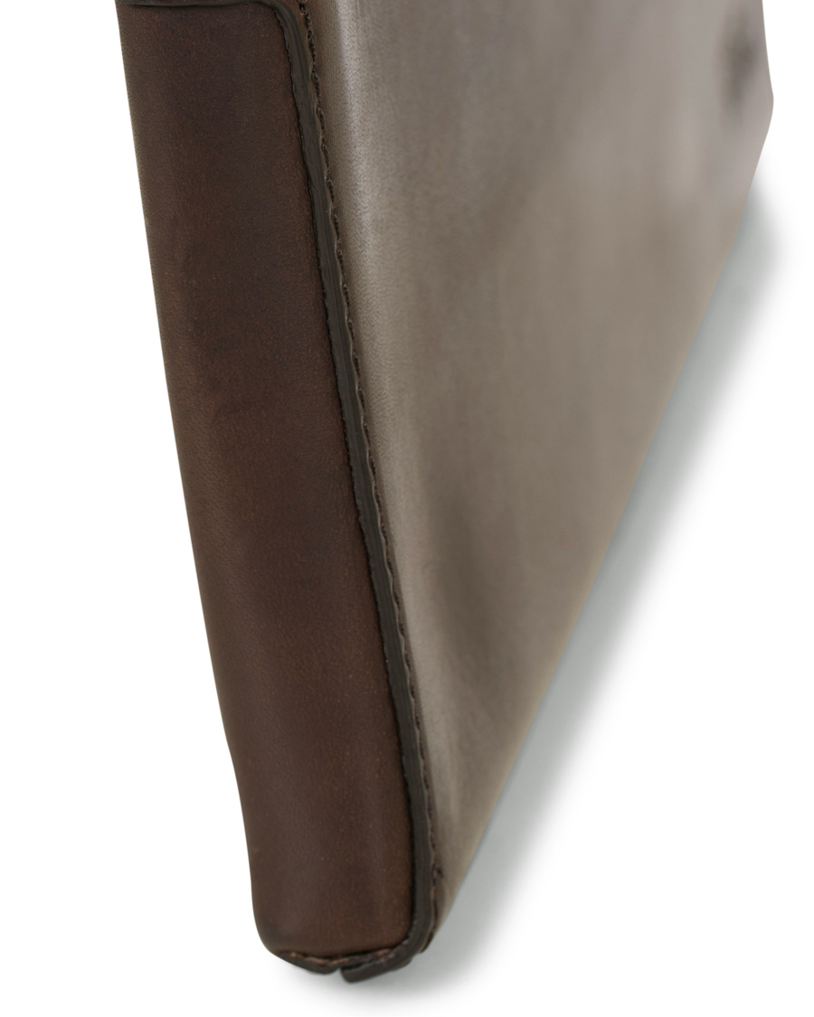 Homme | Oscar Jacobson Leather Portfolio Dark Brown | Oscar Jacobson | Leather Portfolio Dark Brown