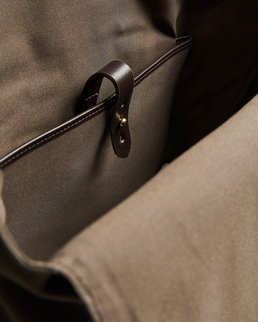 Homme | Sacs | Mismo | M/S Nylon Backpack Army/Dark Brown