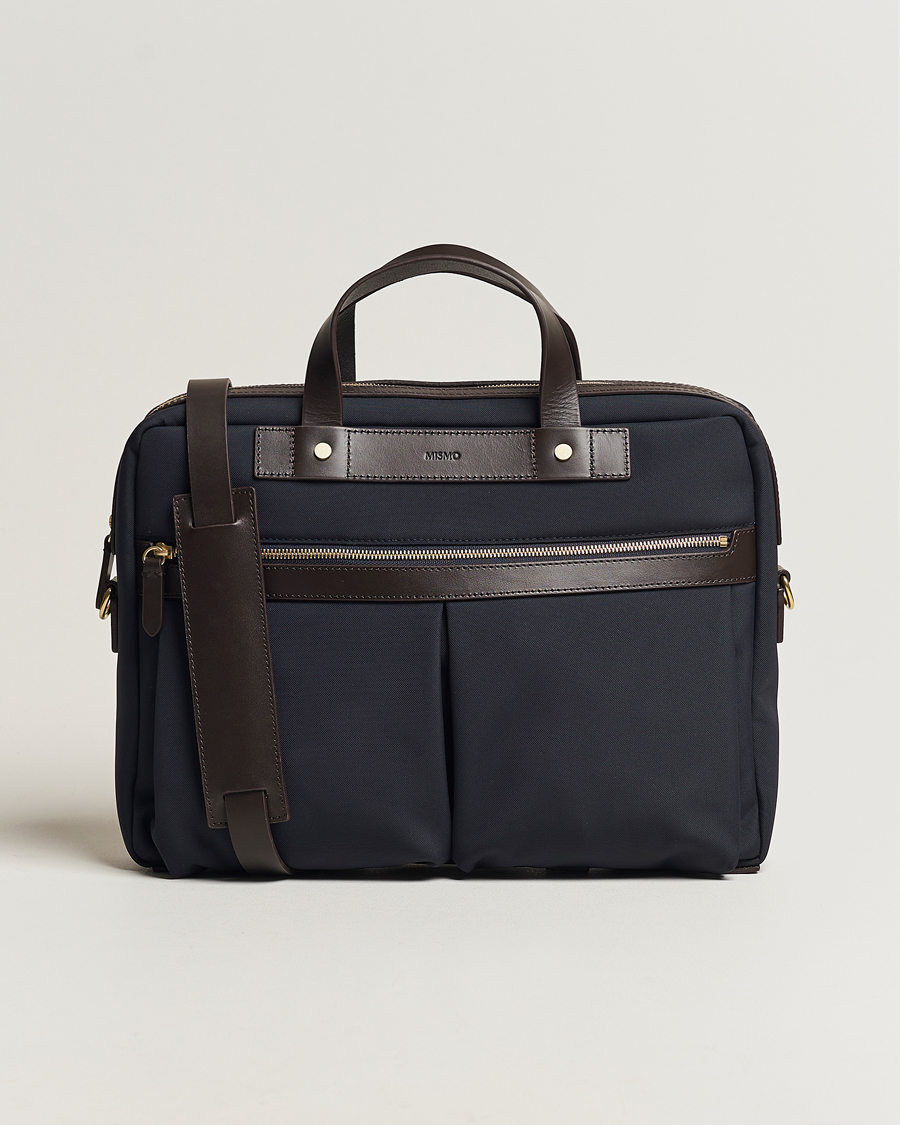 Homme | Sacs | Mismo | MismoM/S Nylon OfficeNavy/Dark Brown