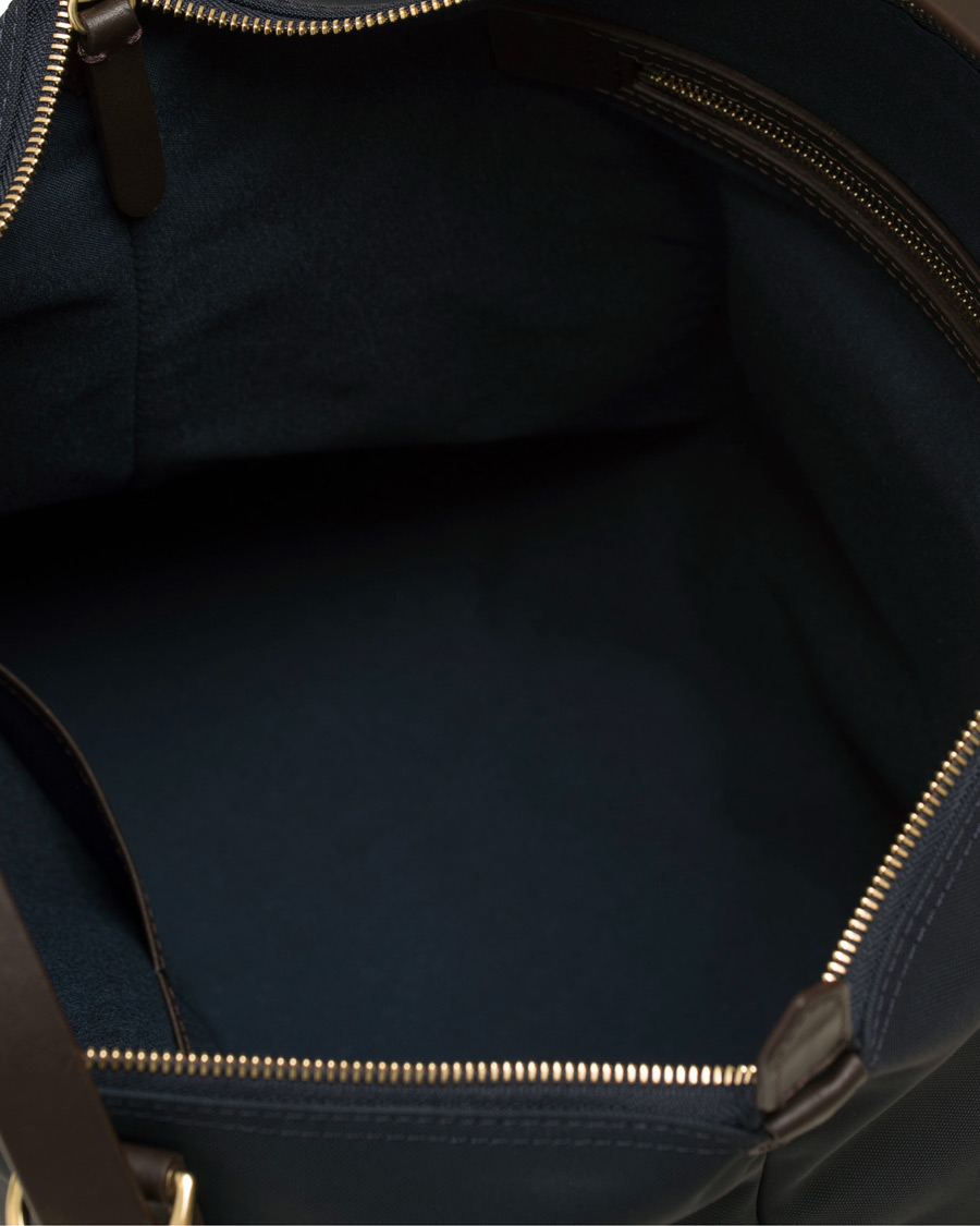 Heren | Mismo M/S Nylon Day Pack Navy/Dark Brown | Mismo | M/S Nylon Day Pack Navy/Dark Brown