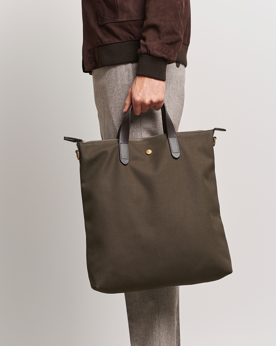 Homme | Sacs | Mismo | MismoM/S Canvas ShopperArmy/Dark Brown