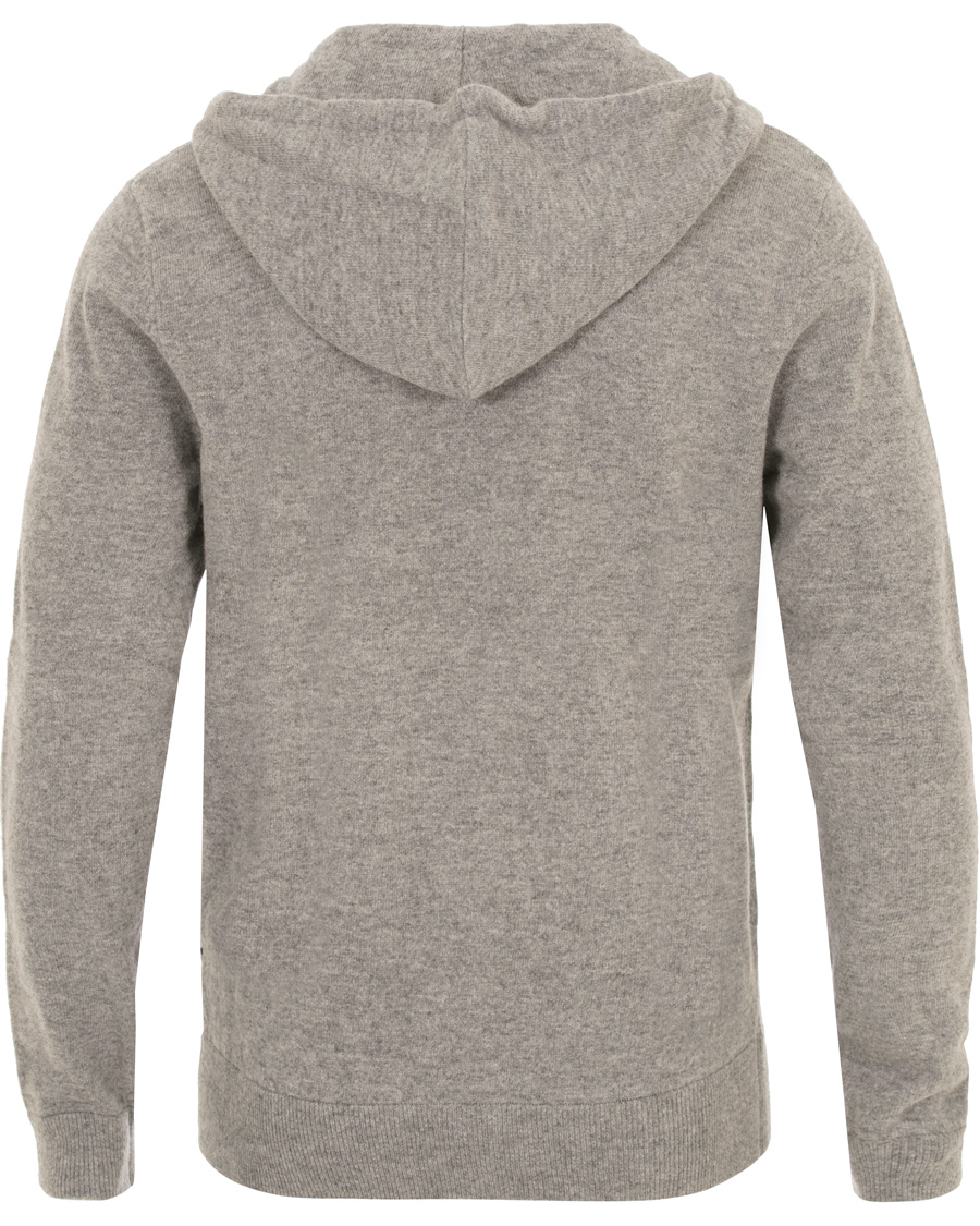 Homme | Pulls Et Tricots | NN07 | Wool Full Zip Hoodie Light Grey