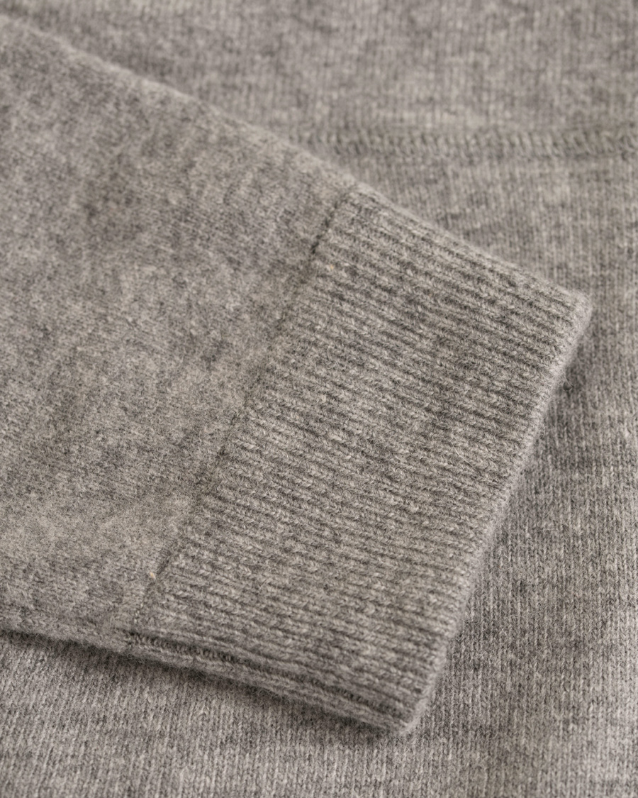 Homme | Pulls Et Tricots | NN07 | Wool Full Zip Hoodie Light Grey