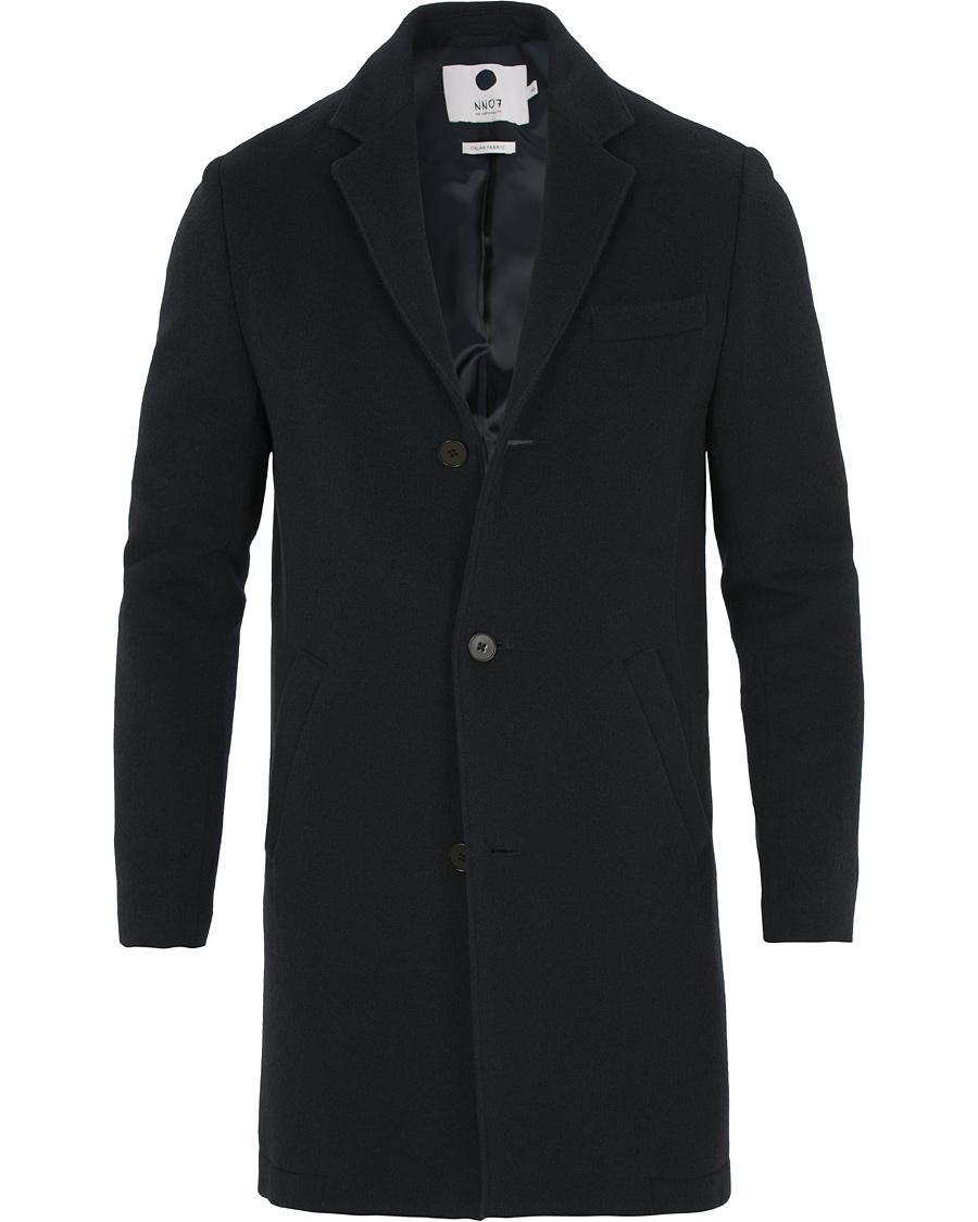 Homme | Manteaux Et Vestes | NN07 | Aaron Wool Coat Navy