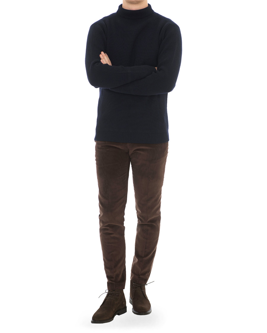 Homme | Pulls Et Tricots | Andersen-Andersen | Sailor Turtleneck Navy Blue