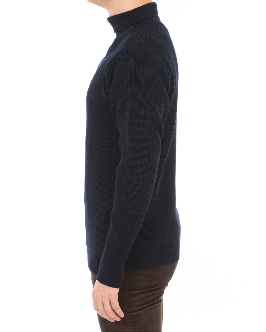 Homme | Pulls Et Tricots | Andersen-Andersen | Sailor Turtleneck Navy Blue