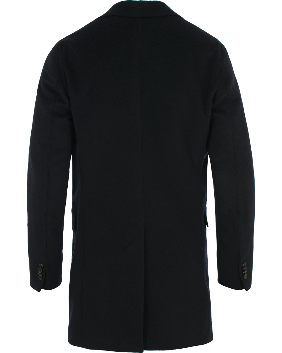 Homme | Manteaux Et Vestes | Oscar Jacobson | Saks Wool Coat Navy