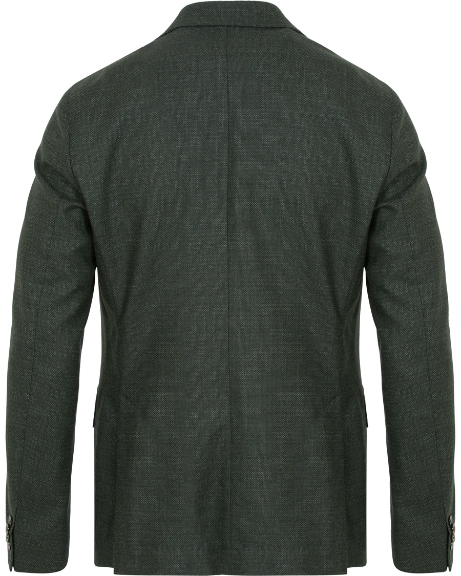 Heren | Blazers | Oscar Jacobson | Egel Wool Blazer Green