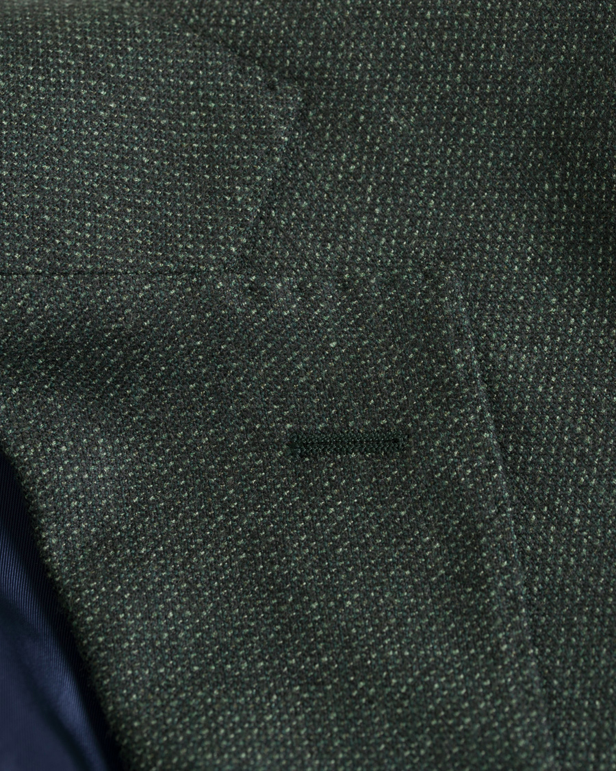 Heren | Blazers | Oscar Jacobson | Egel Wool Blazer Green