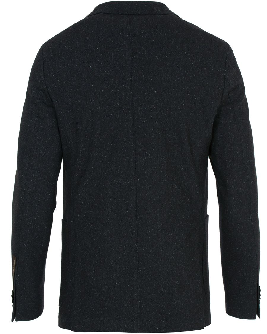 Homme | Blazers | Oscar Jacobson | Erik Double Breasted Blazer Navy