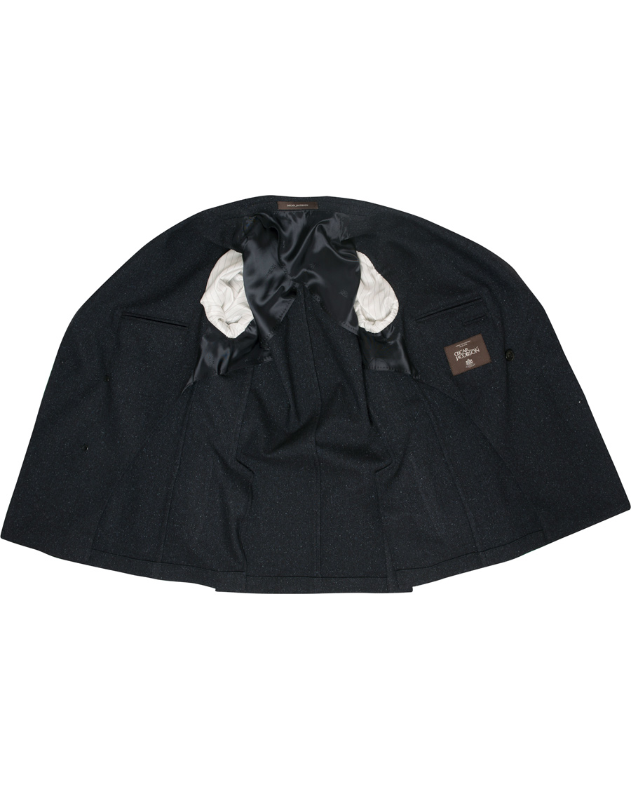Homme | Blazers | Oscar Jacobson | Erik Double Breasted Blazer Navy