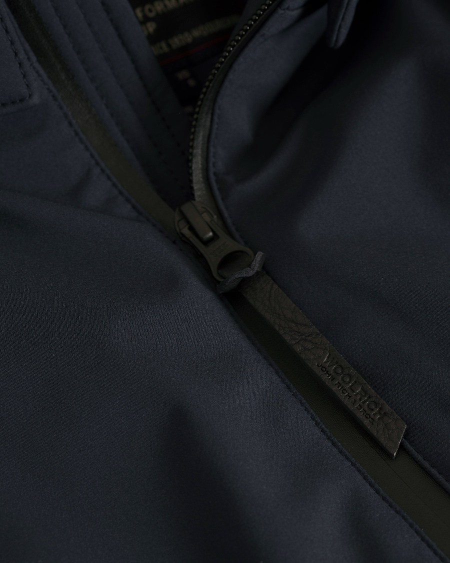 Homme | Manteaux Et Vestes | Woolrich | Comfort Rain Jacket Navy