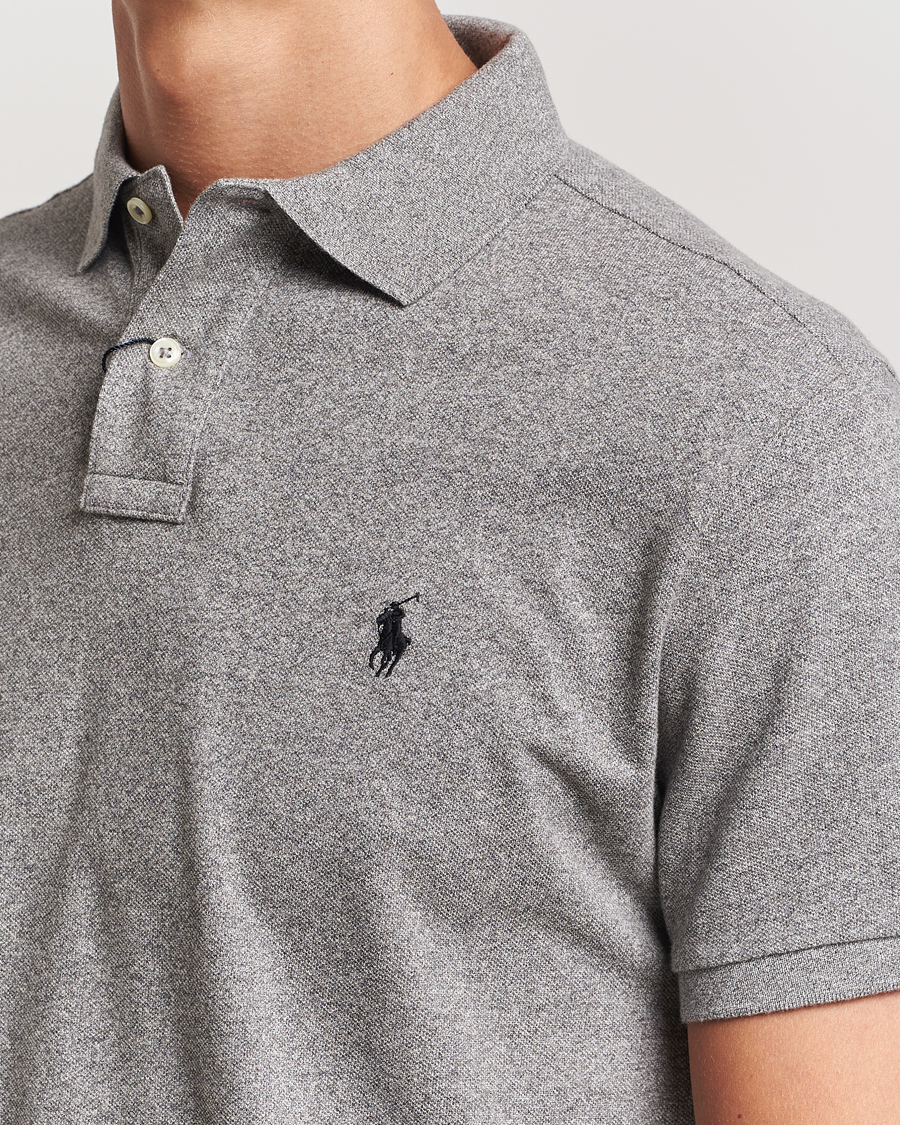 Heren | Polo's | Polo Ralph Lauren | Custom Slim Fit Polo Canterbury Heather